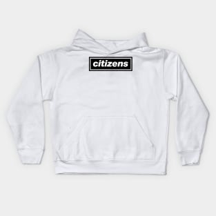 'Citizens' Oasis inspired design for Manchester City FC fans Kids Hoodie